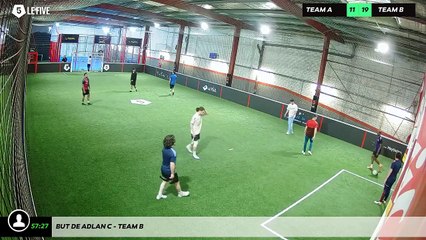 But de Adlan C - Team B