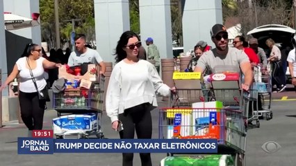 Trump decide não taxar eletrônicos