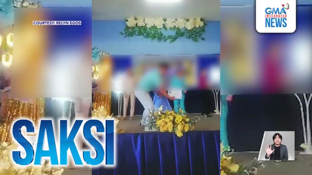 5-anyos na babae, 'di tinapos ang moving up ceremony para matupad ang hiling ng kanyang ina na makita siyang naka-toga | Saksi