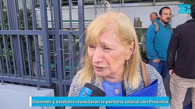 Docentes y estatales reanudaron la paritaria salarial con Provincia