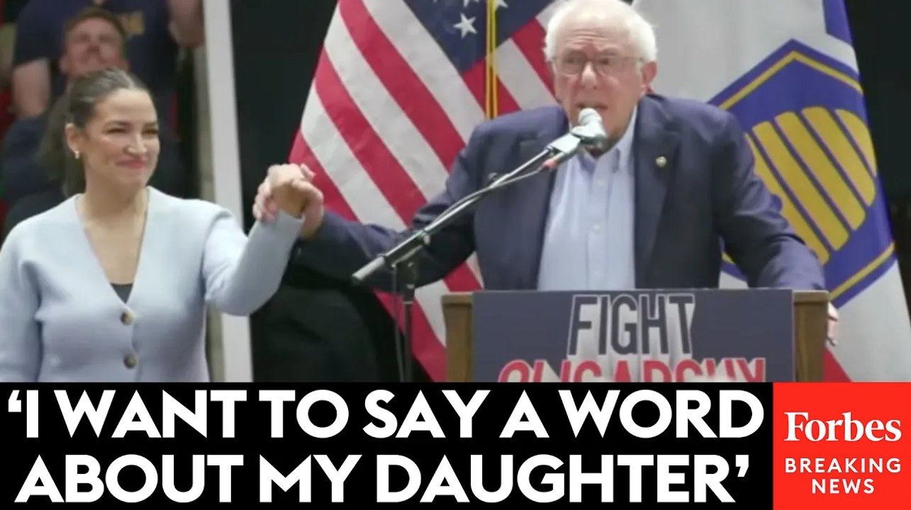 Bernie Sanders Celebrates AOC, Uses Her Story To Encourage Voters To Challenge 'The Establishment'