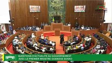 partie 01 Questions D'Actualité au Gouvernement Avec le Premier Ministre Ousmane Sonko