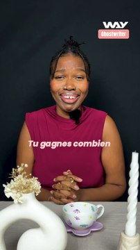 Tu gagnes combien ? Balia est ghostwriter depuis peu.Elle travaille à Paris. Elle est venue répondre aux questions sur son métier !Si nos vidéos vous plaisent, pensez à vous abonner pour nous donner de la force !