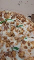 Yummy Pizza and Loaded Bomber Fries! 😋👌