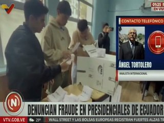 Anl. Ángel Tortolero: Quedan en juego las propiedades, bienes y los recursos de Ecuador