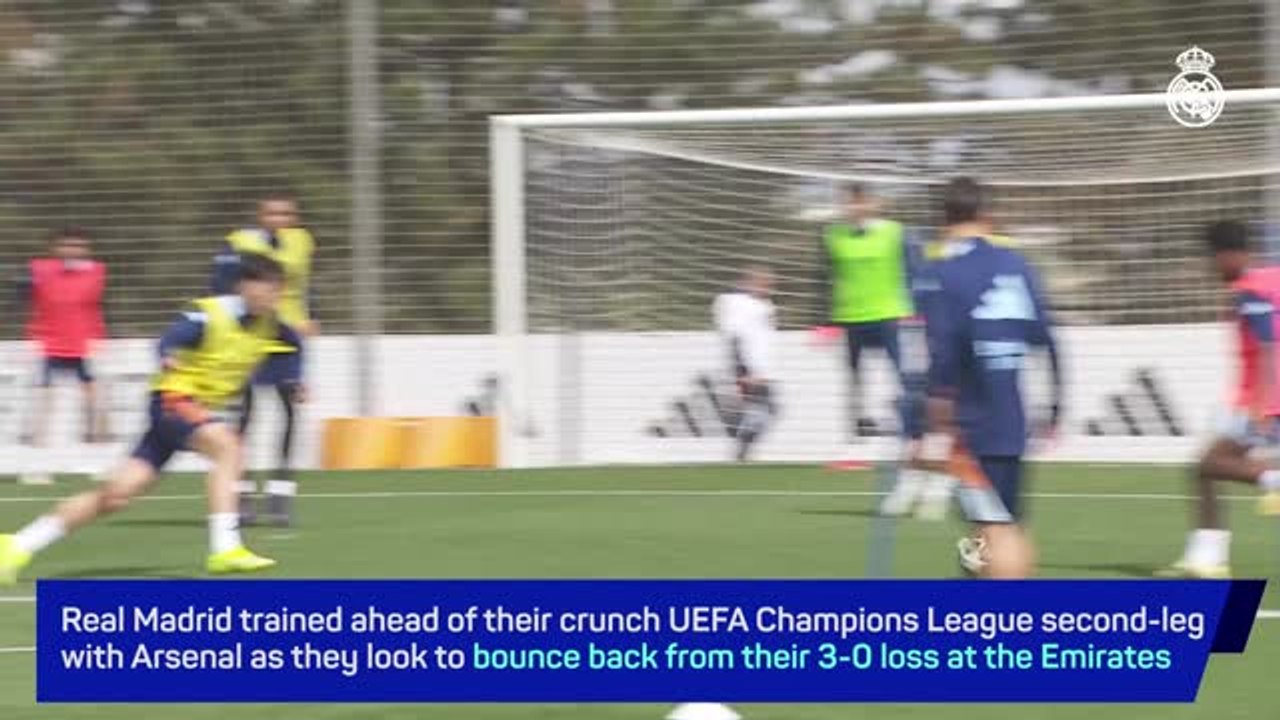 Bellingham in Real Madrid training after Rudiger spat