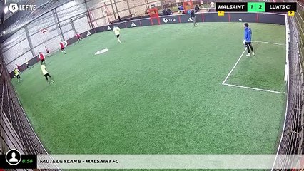 Faute de Ylan B - Malsaint Fc