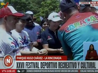 Caracas | Inicia el XXVII Festival Deportivo Recreativo y Cultural "Semana Santa de Paz 2025"