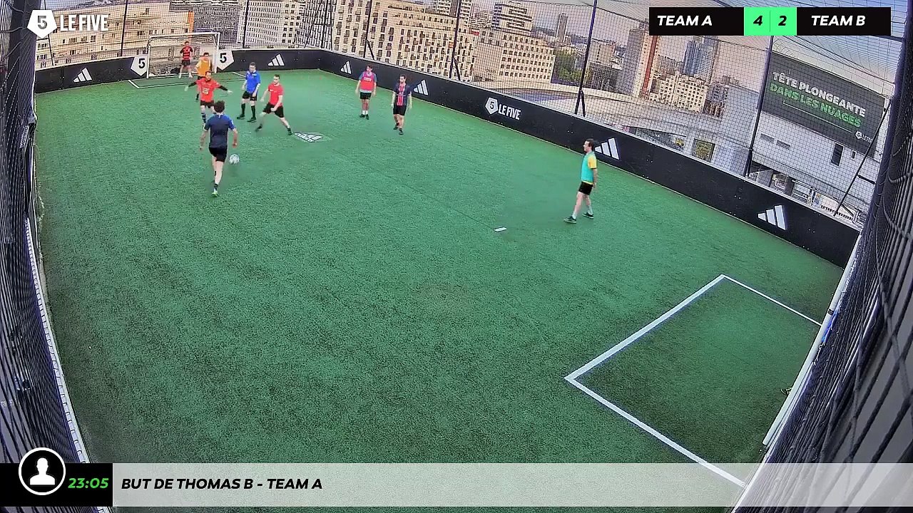 But de Thomas B - Team A