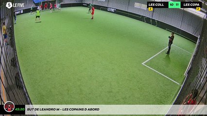 But de Leandro M - Les Copains D Abord