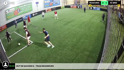 But de Maxime G - Team Brasseurs