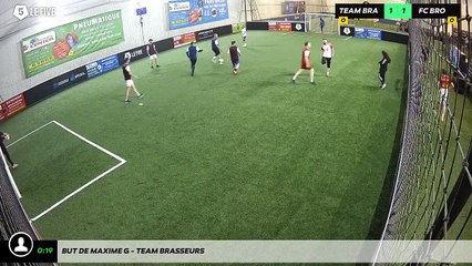 But de Maxime G - Team Brasseurs