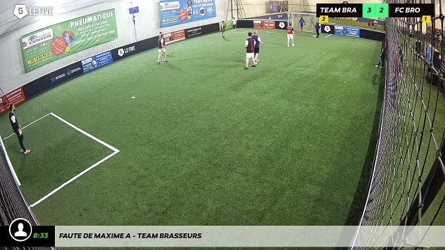 Faute de Maxime A - Team Brasseurs