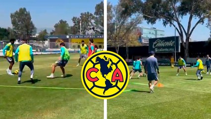 América entrena con tensión tras no poder vencer a Cruz Azul en tres duelos