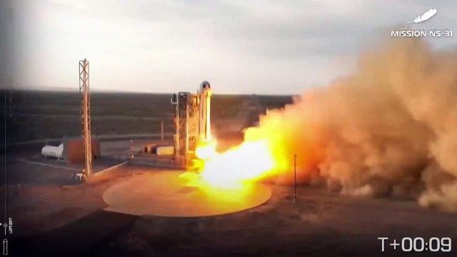 Blue Origin Launches an All-Female Celebrity Crew with Katy Perry, Gayle King and Lauren Sanchez