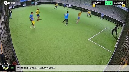 Faute de Steffen F - Milan A Chier