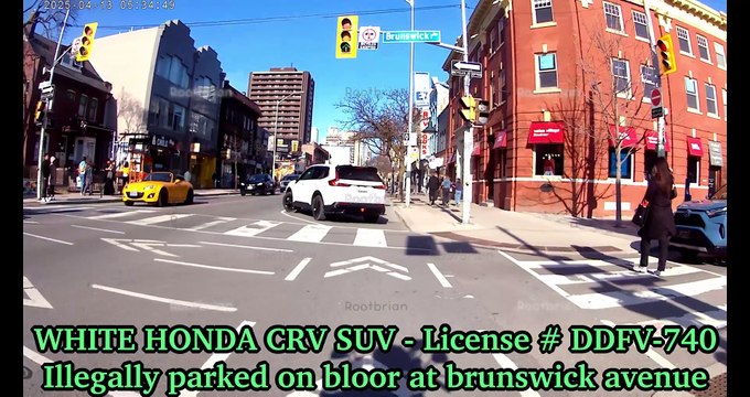 Bike Lane Blocking shitheads White BMW X3 DEED-577, White Honda CRV DDFV-740, Red GMC Terrain DCLY-387, Red BMW X4 BVRT-735