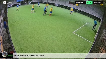 Faute de Kelvin F - Milan A Chier