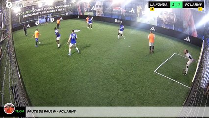 Faute de Paul W - Fc Larny