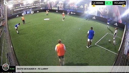 Faute de Kader H - Fc Larny