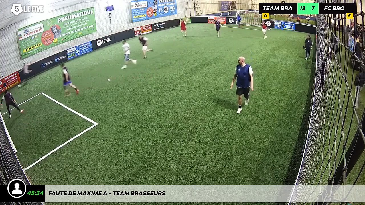 Faute de Maxime A - Team Brasseurs
