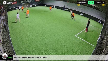 But de Christopher D - Les Accros