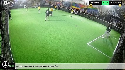 But de Jeremy M - Les Potos Masqués