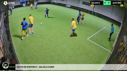 Faute de Steffen F - Milan A Chier