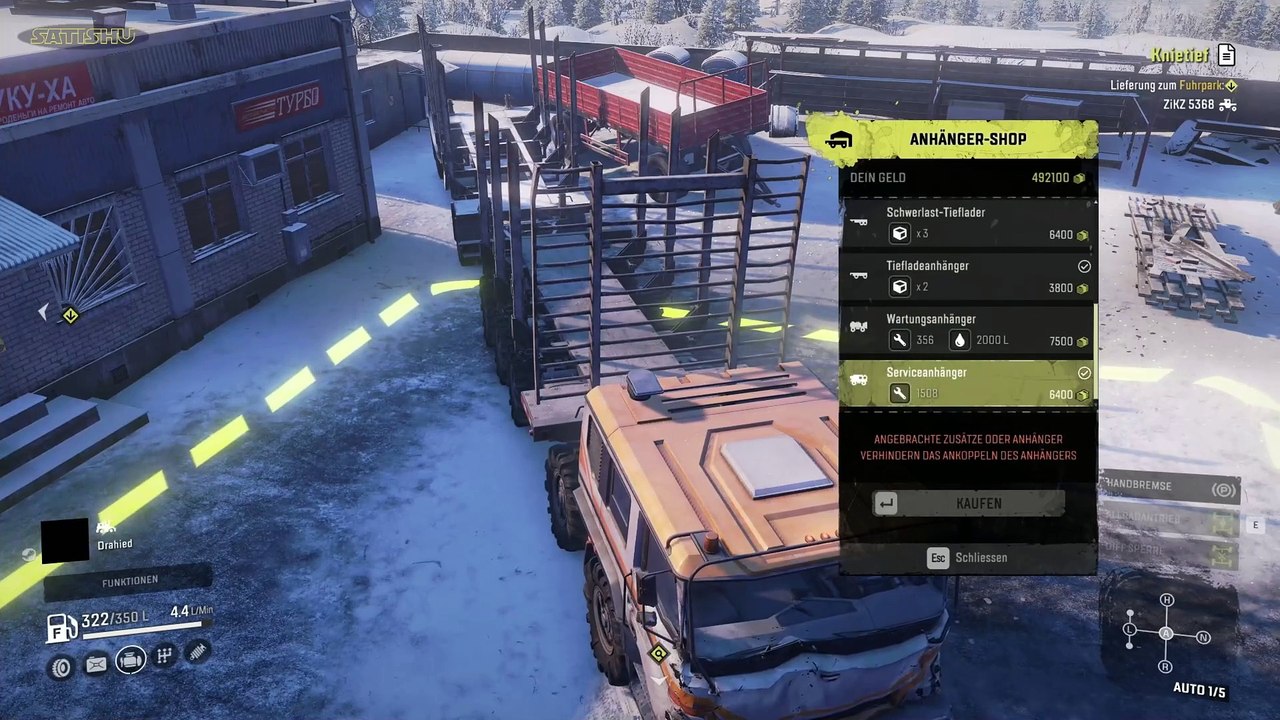 Aufräumen und Kundschaften in Tschnerokamensk. | SnowRunner | Ep. 27