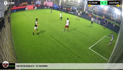 Faute de Pablo V - Fc Sourire