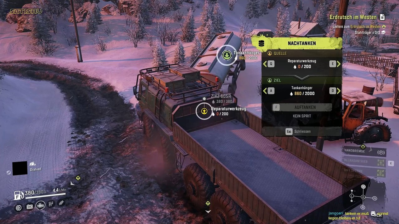 Hilfe leisten und Kundschaften in Tschernokamensk. | SnowRunner | XL-Ep. 28