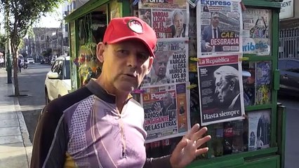 Peru homenageia seu Prêmio Nobel Mario Vargas Llosa