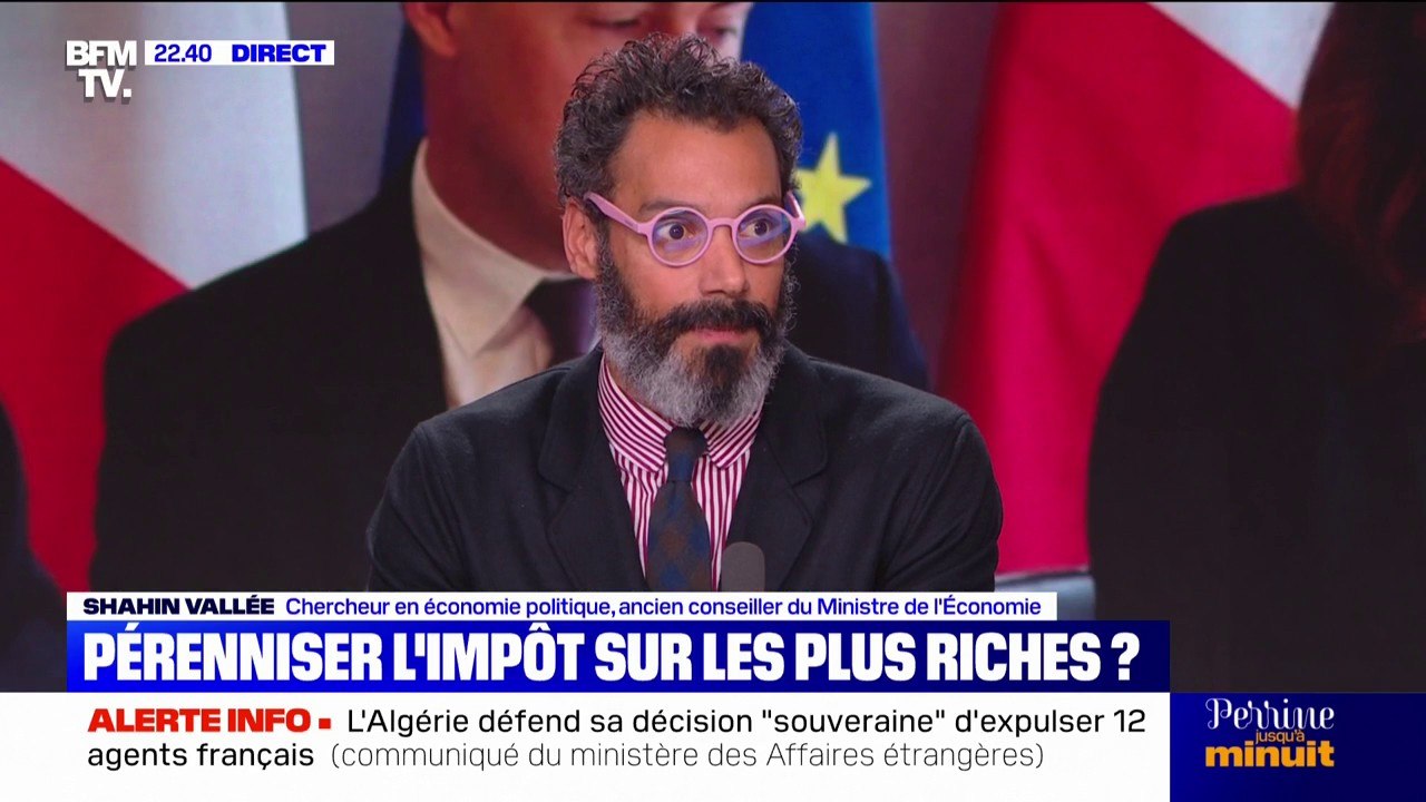 Budget 2026: "La question des hauts revenus et des hauts patrimoines va revenir à l'ordre du jour", estime Shahin Vallée (ancien conseiller du ministre de l'Économie)