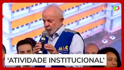 Lula dá ‘bronca’ em apoiadores após vaias a prefeito em entrega de campus universitário no RJ