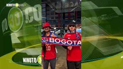 ¡Banderazo Poderoso en Bogotá! El DIM nunca juega solo, su hinchada lo acompaña