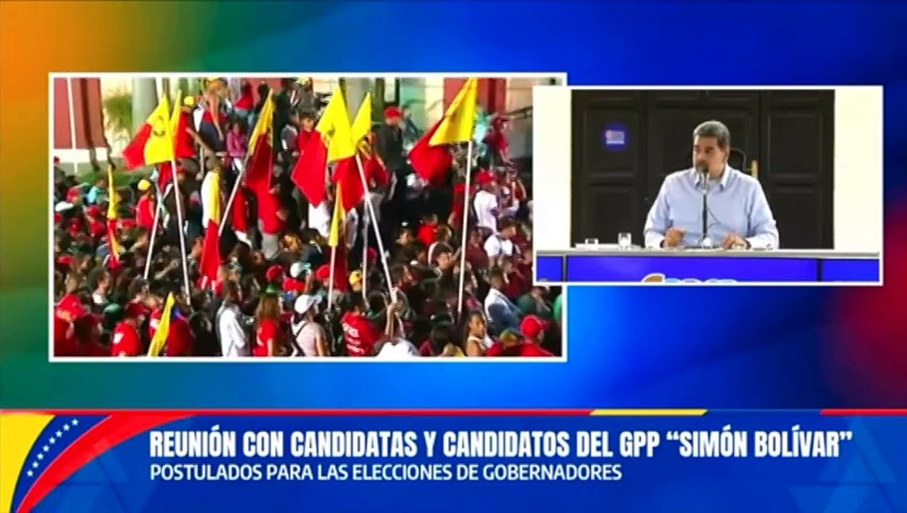 Jefe de Estado lidera jornada de trabajo con los candidatos y candidatas del GPP "Simón Bolívar"