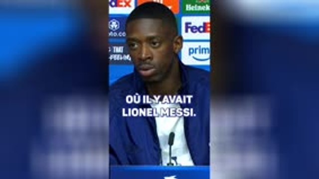 PSG - Dembélé : Peut être pas ma meilleure équipe, car j'ai joué avec Messi