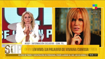 📢 VIVIANA CANOSA EN EXCLUSIVA CON SQP: "Tengo tapes y cosas que comprometen a mucha gente"
