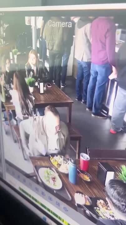 Man Takes a Fall After Chair Fails