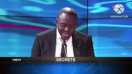 Décret du Président de la Transition générale Mamadi Doumbouya