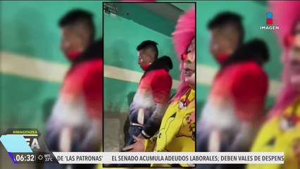 Payaso "Talachitas" denuncia amenaza de linchamiento por negarse a dar un show