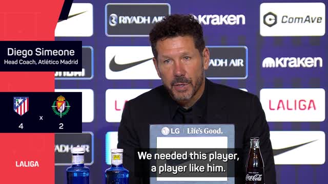 Alvarez is carrying Atletico on his shoulders - Simeone