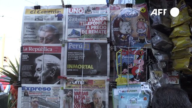 Perú rinde homenaje a su nobel Mario Vargas Llosa