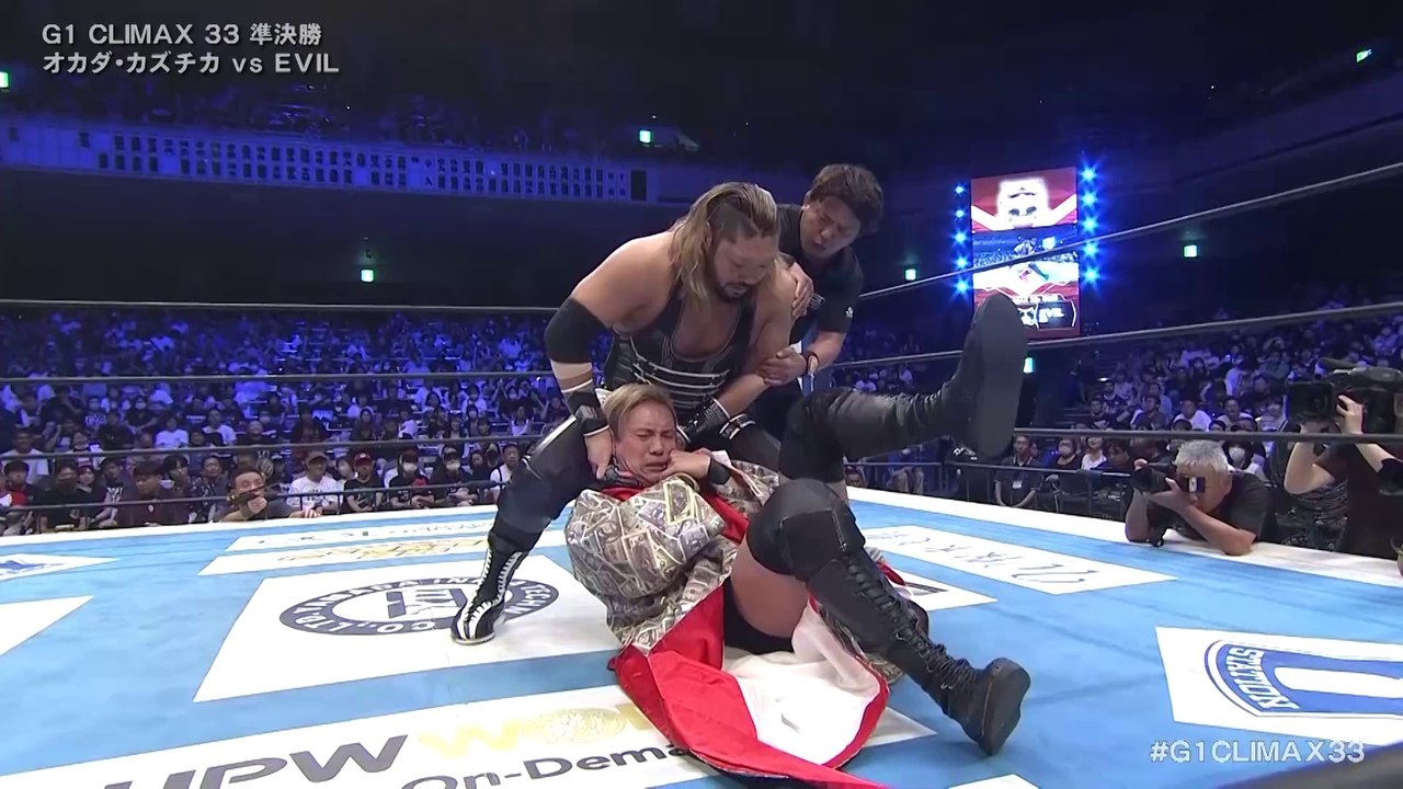 Kazuchika Okada vs EVIL - G1 CLIMAX 33 - SEMI FINAL MATCH : NJPW G1 CLIMAX 33 (8/12/2022)