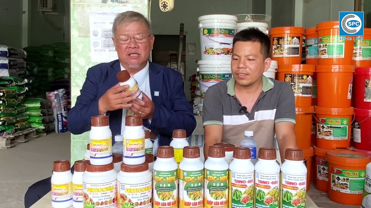 Công ty TNHH Nông Nghiệp Victoria USA chia sẻ các sản phẩm của SPC được bà con tin dùng