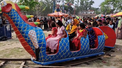 বৈশাখী মেলা ধুনট হাই স্কুল মাঠ