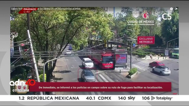 Lacra intenta robarse una camioneta en calles de la alcaldía Benito Juárez I C40 en Ciudad Desnuda