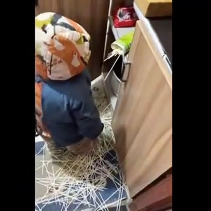 The little guy has started to do "bad things" again. Can you teach him a lesson?