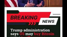 Trump administration says US may buy Bitcoin using tariff revenue. - financialinsightdaily.com