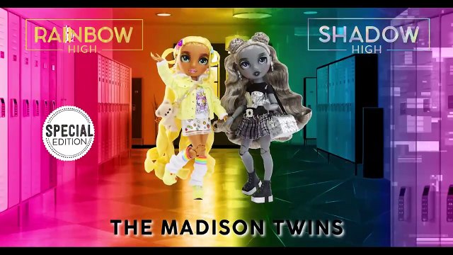 Rainbow High & Shadow High: Special Edition The Madison Twins Dolls Commercial!